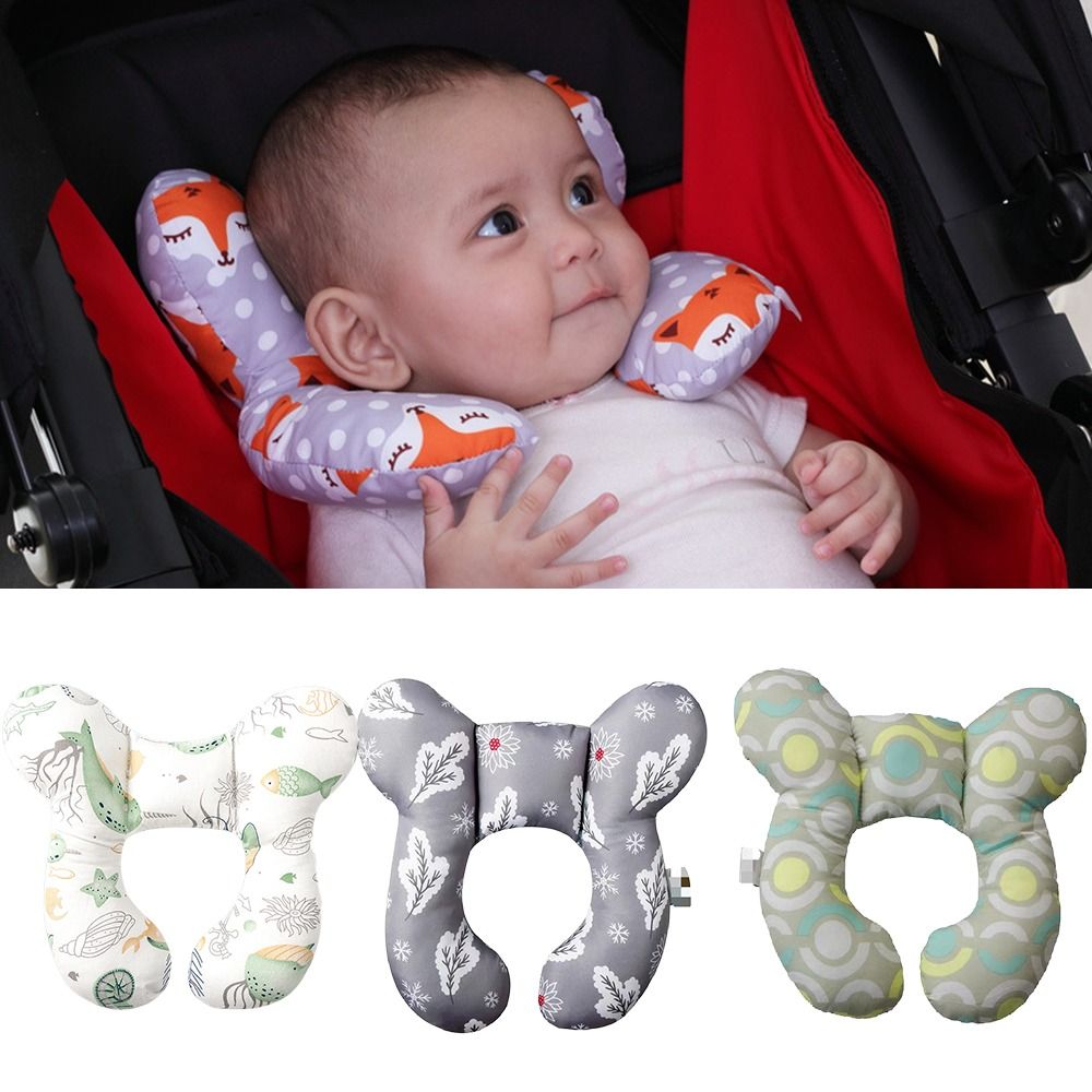 Anti-Roll Baby Pillow - Infant Stroller Accessories U-Shaped Cushion Car