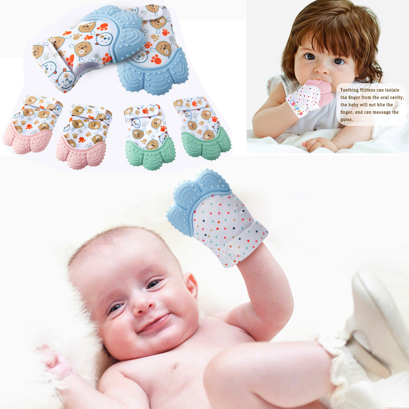 Teething Mitten Baby - Làm Mịn Cho Bé Mọc Răng