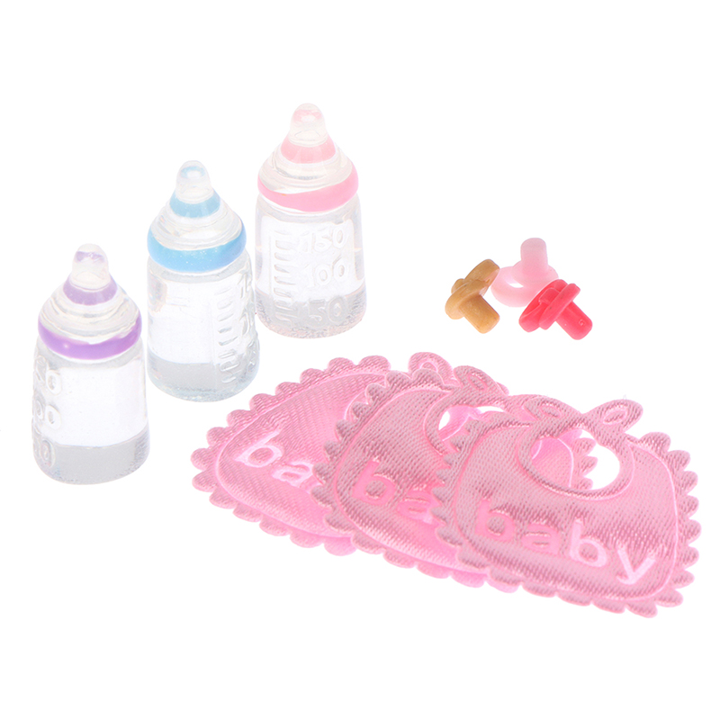 Zwitsal Baby Products - 3PCS 1:12 Dolls House Miniature Baby