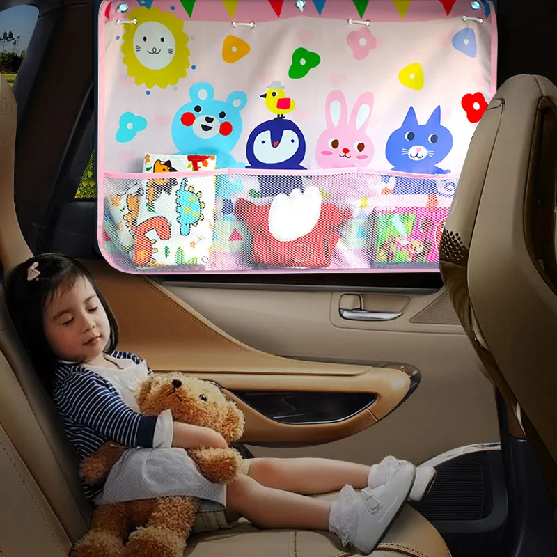 Zwitsal Baby Products - Baby Car Curtain Window Curtains for