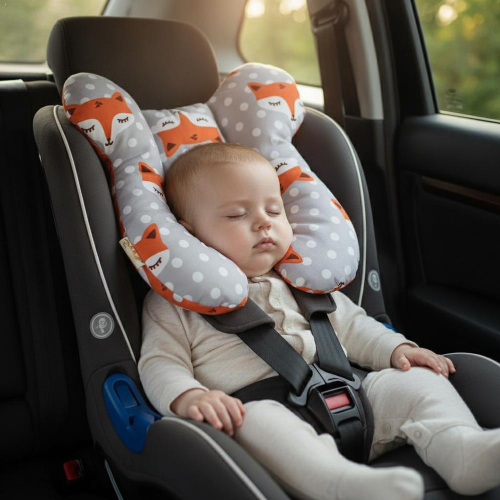 Anti-Roll Baby Pillow - Infant Stroller Accessories U-Shaped Cushion Car