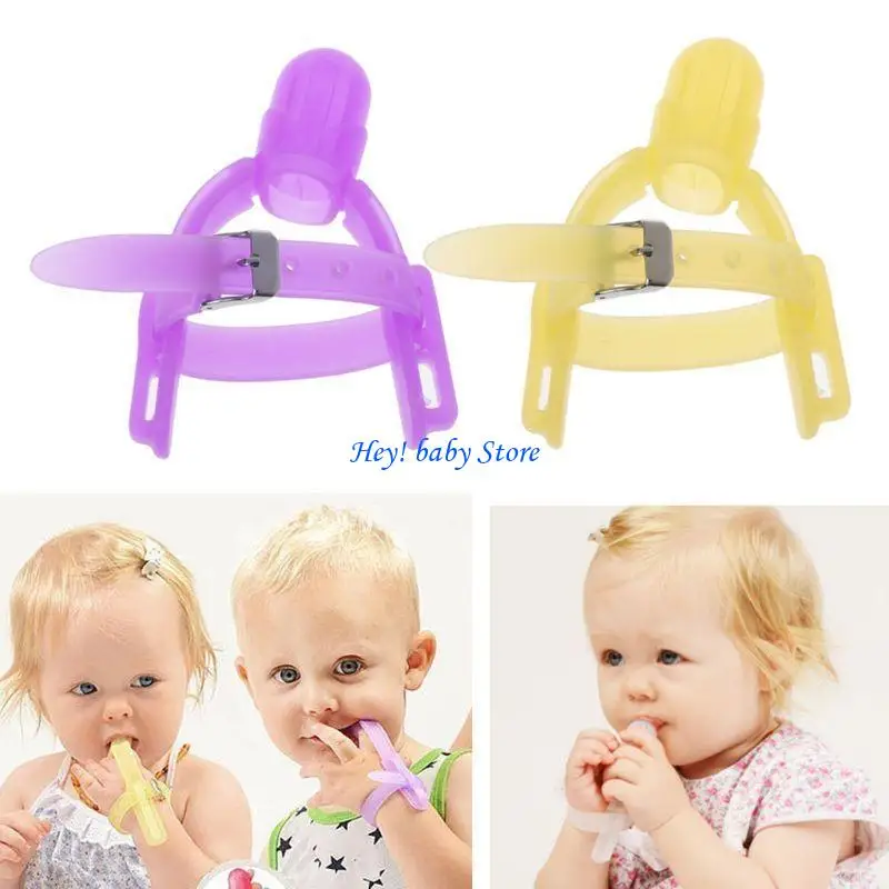 Teething Mitten Baby - Q1FE Baby Child Finger Guard Stop