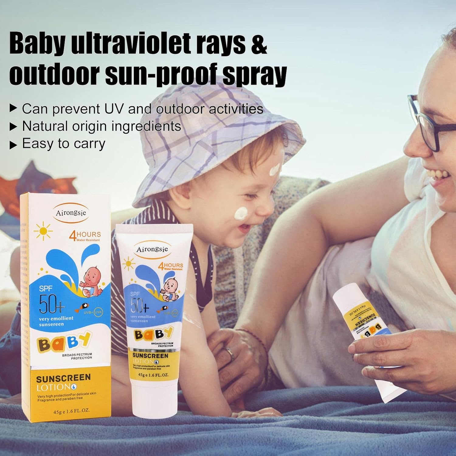 Baby Sunblock Cream Protect an - đánh giá và giá Baby Sunscreen Lotion