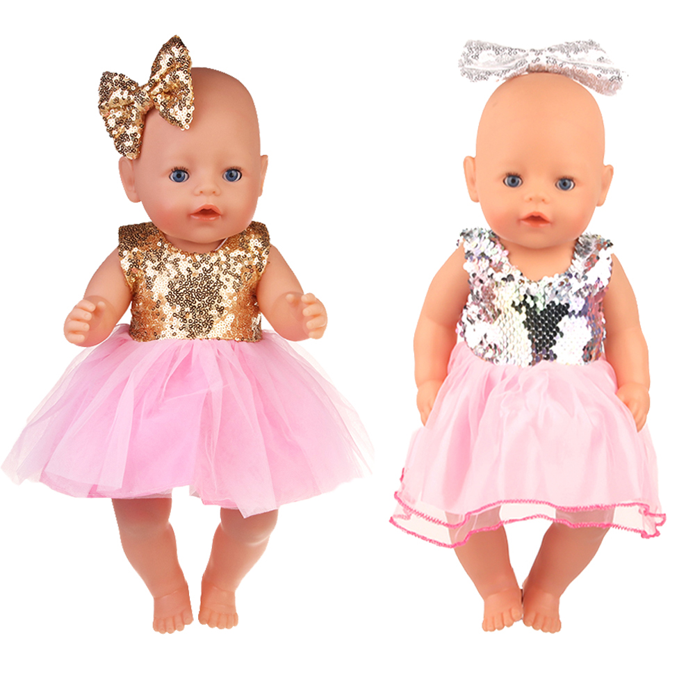 Sequins Dress Doll Clothes For - đánh giá và giá Baby Products Shop