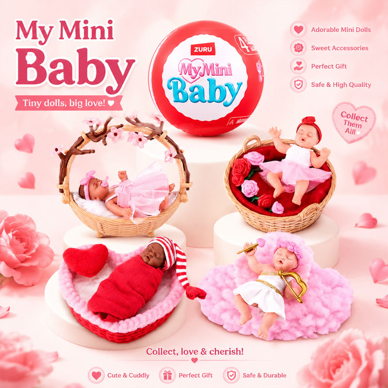 Zuru Mini Brand My Mini Baby S - đánh giá và giá Baby Products Good Brand