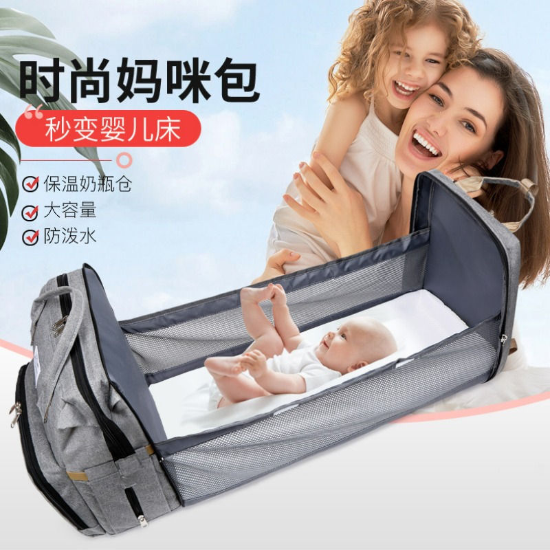 Fashionable Folding Baby Crib  - đánh giá và giá Zwitsal Baby Products