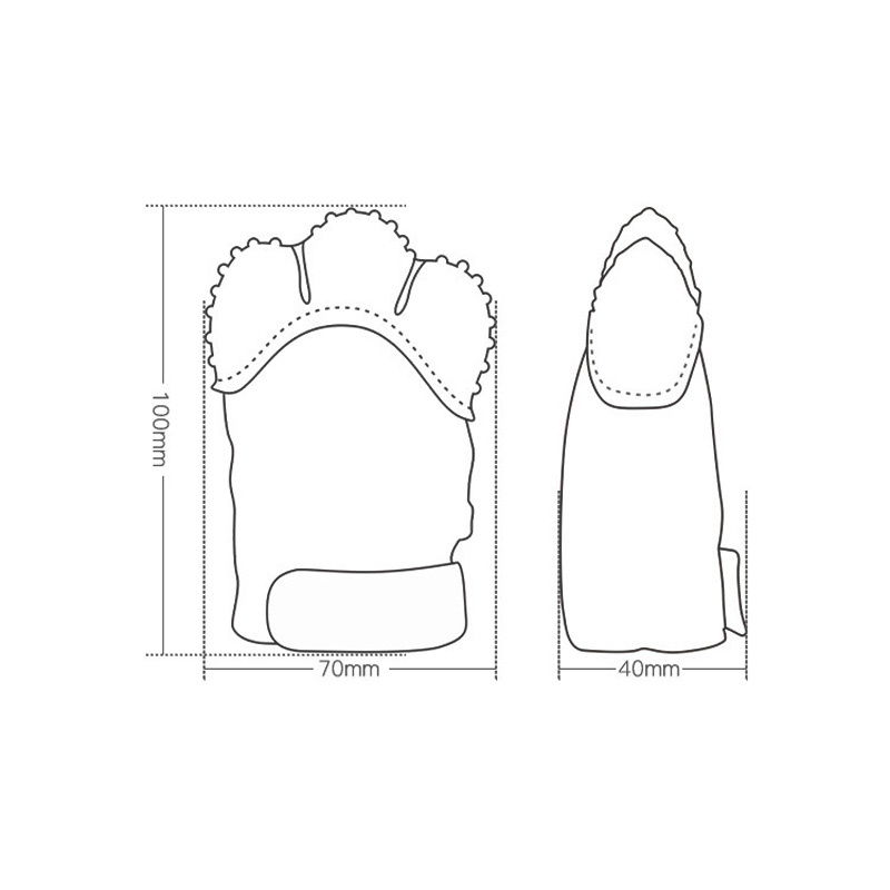 Làm Mịn Cho Bé Mọc Răng Mitten - đánh giá và giá Teething Mitten Baby