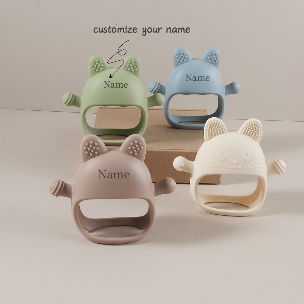 Personalized Baby Teether Cust - đánh giá và giá Teething Mitten Baby