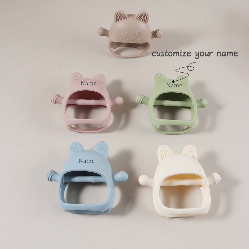 Personalized Baby Teether Cust - đánh giá và giá Teething Mitten Baby