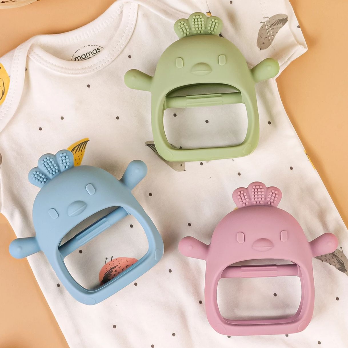 1PC Baby Teether Gloves Kids T - đánh giá và giá Teething Mitten Baby