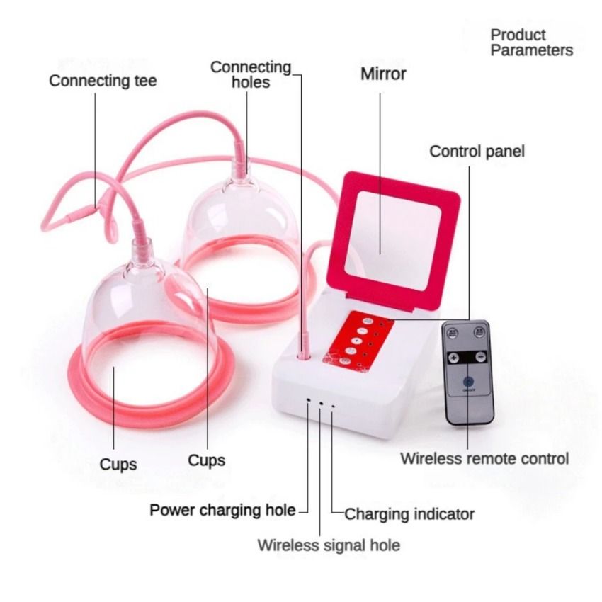 Electric Chest Massage Device  - đánh giá và giá Breast Pump