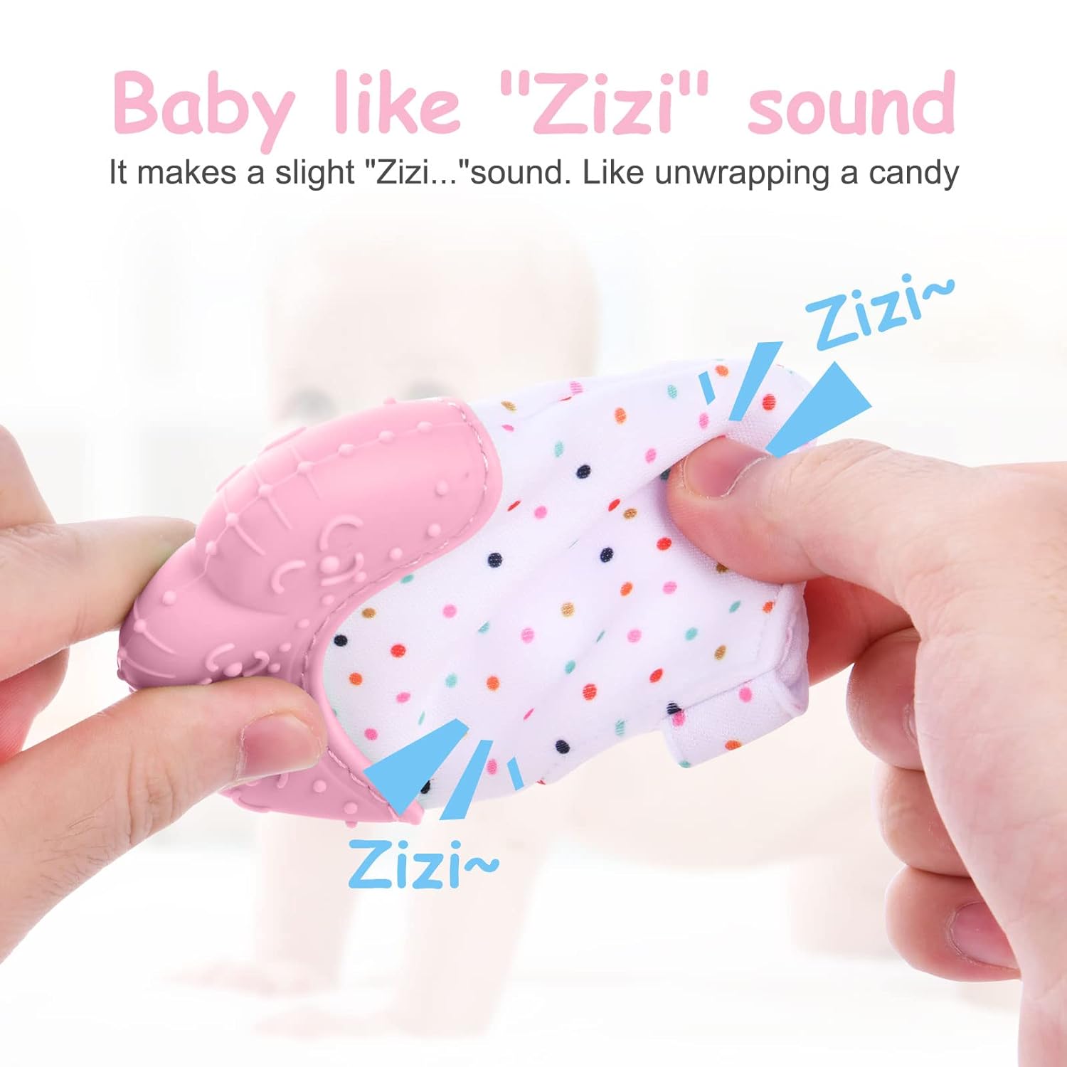 Food grade silicone Gloves Bab - đánh giá và giá Teething Mitten Baby