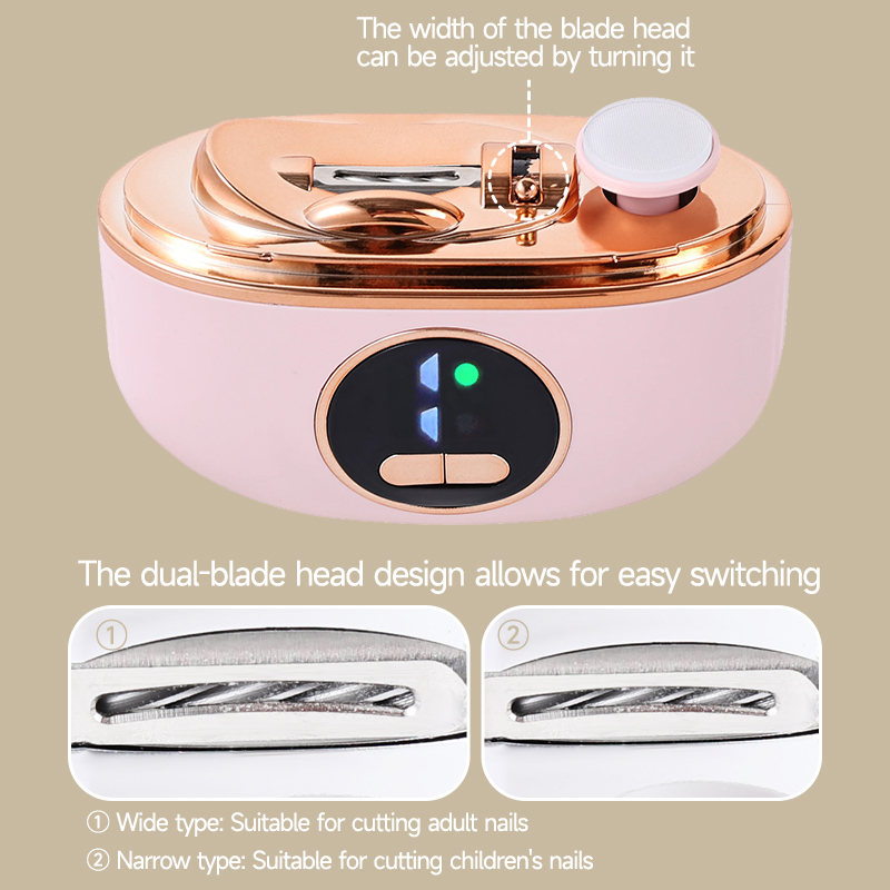 2 IN 1 Electric Nail Clipper C - đánh giá và giá Baby Nail Trimmer Electric