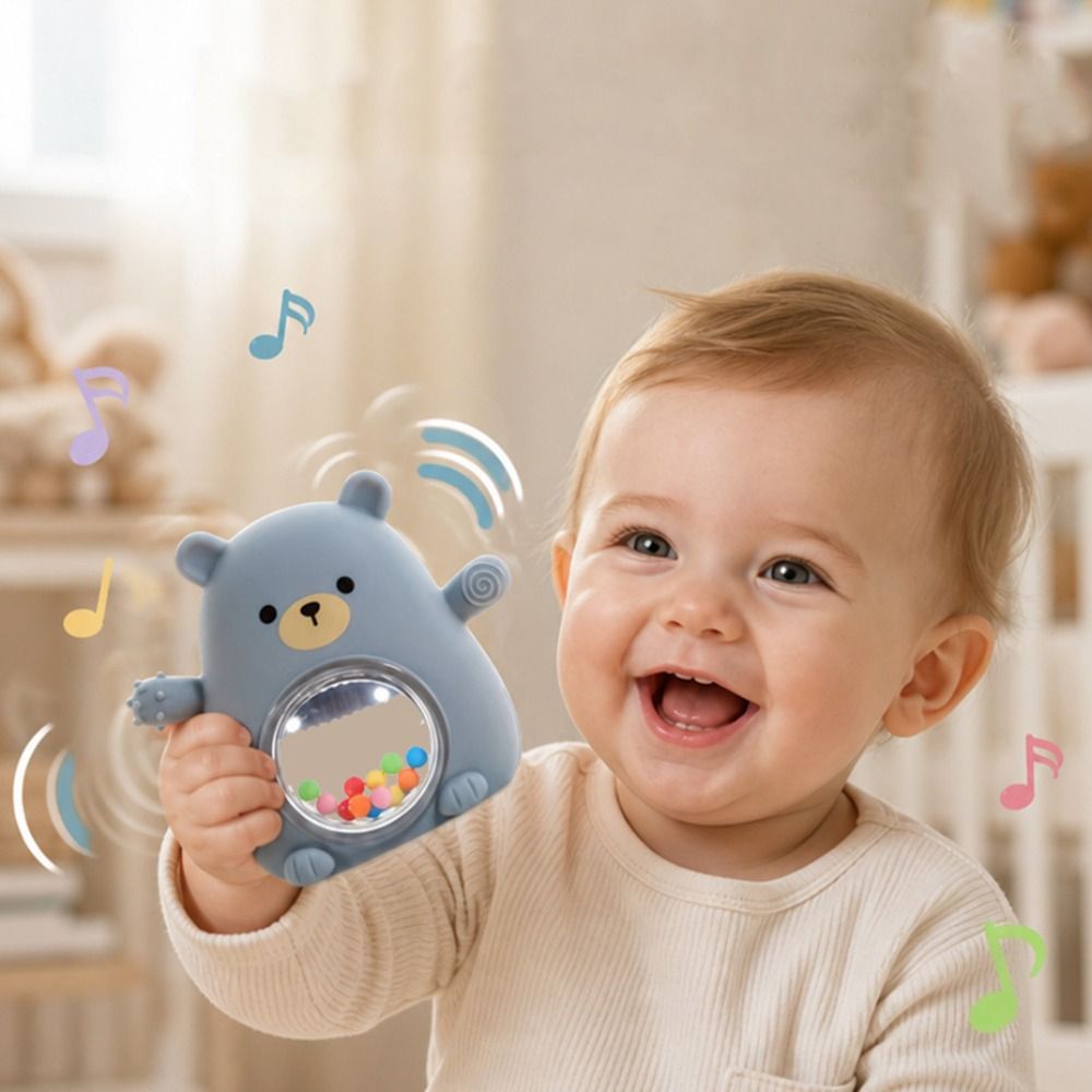 Portable Cute Bear Shape Baby  - đánh giá và giá Teething Mitten Baby