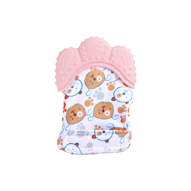 Cartoon Printed Children's Glo - đánh giá và giá Teething Mitten Baby