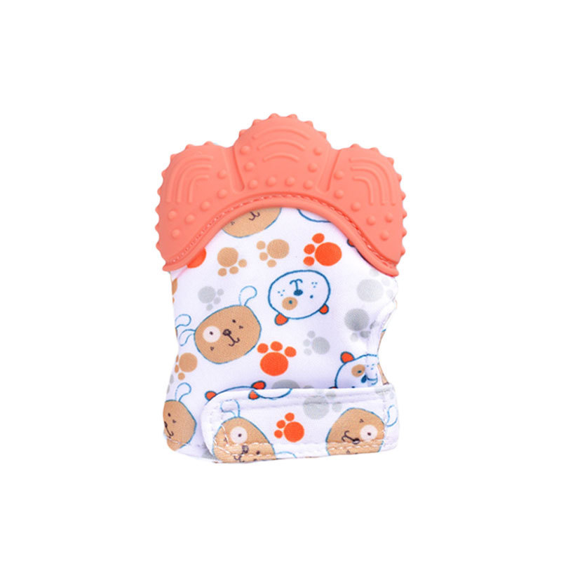 Cartoon Printed Children's Glo - đánh giá và giá Teething Mitten Baby