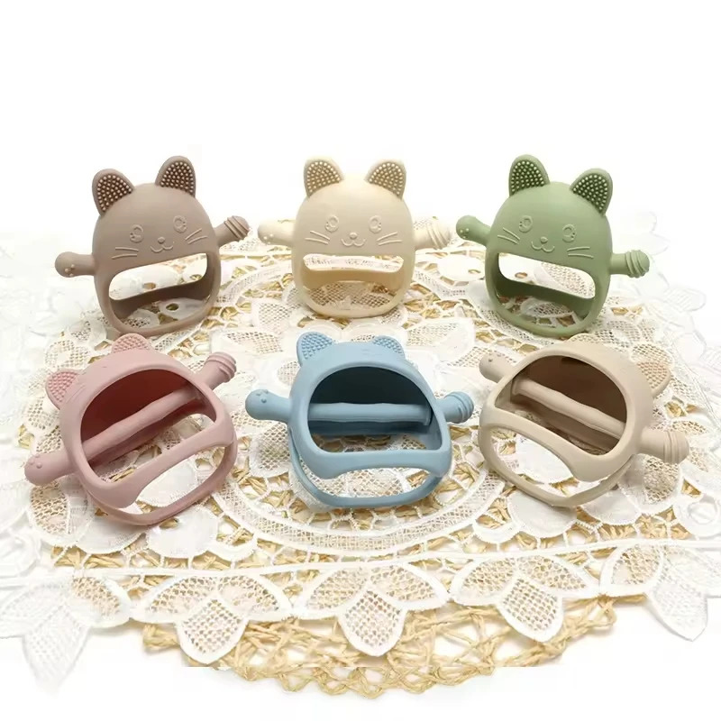 1PC Baby Silicone Teethers Glo - đánh giá và giá Teething Mitten Baby