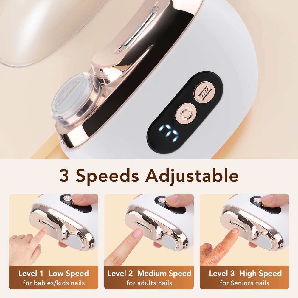 Automatic Electric Nail Clippe - đánh giá và giá Baby Nail Trimmer Electric