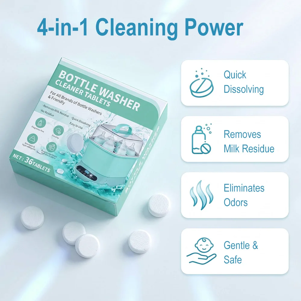 Baby Bottle Descaling Tablets  - đánh giá và giá Zwitsal Baby Products