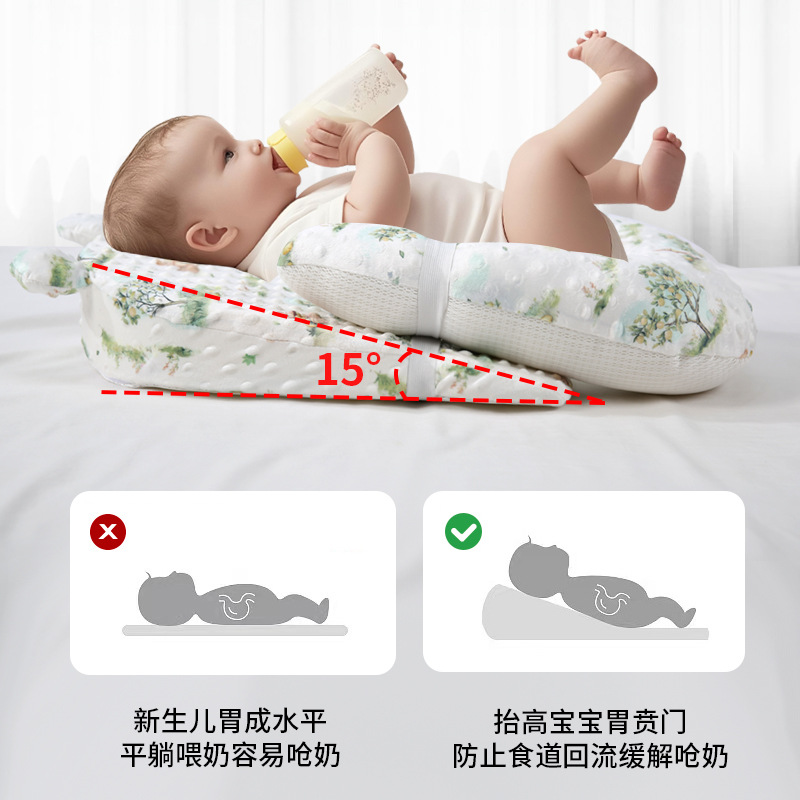 Baby Pillow Newborn Head Prote - đánh giá và giá Anti-Roll Baby Pillow