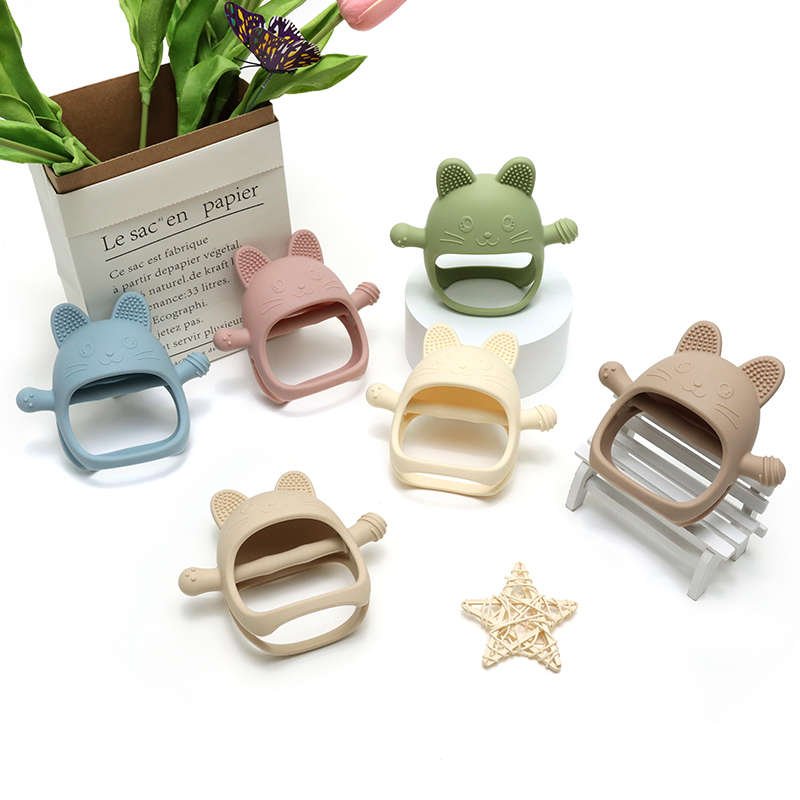 Food Grade Baby Silicone Glove - đánh giá và giá Teething Mitten Baby