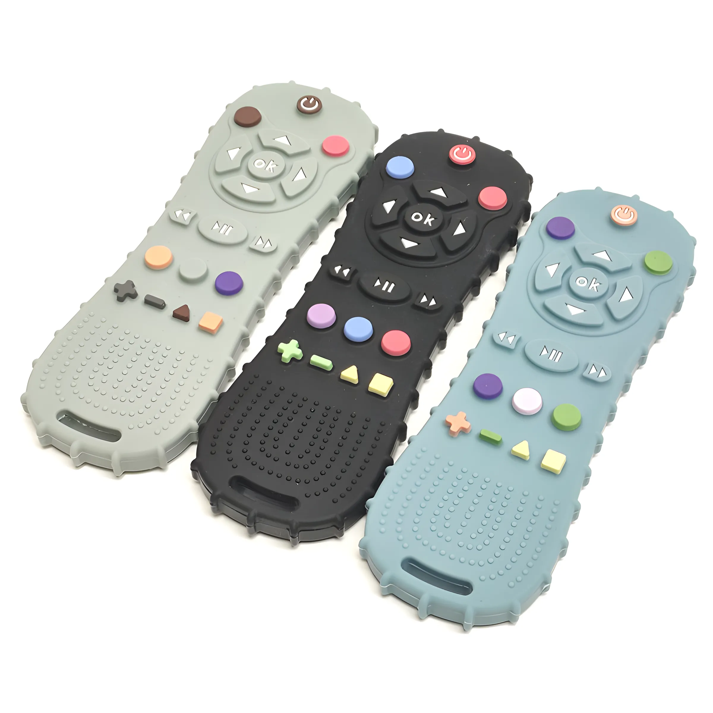 1/3PCS Baby Remote Control Tee - đánh giá và giá Teething Mitten Baby
