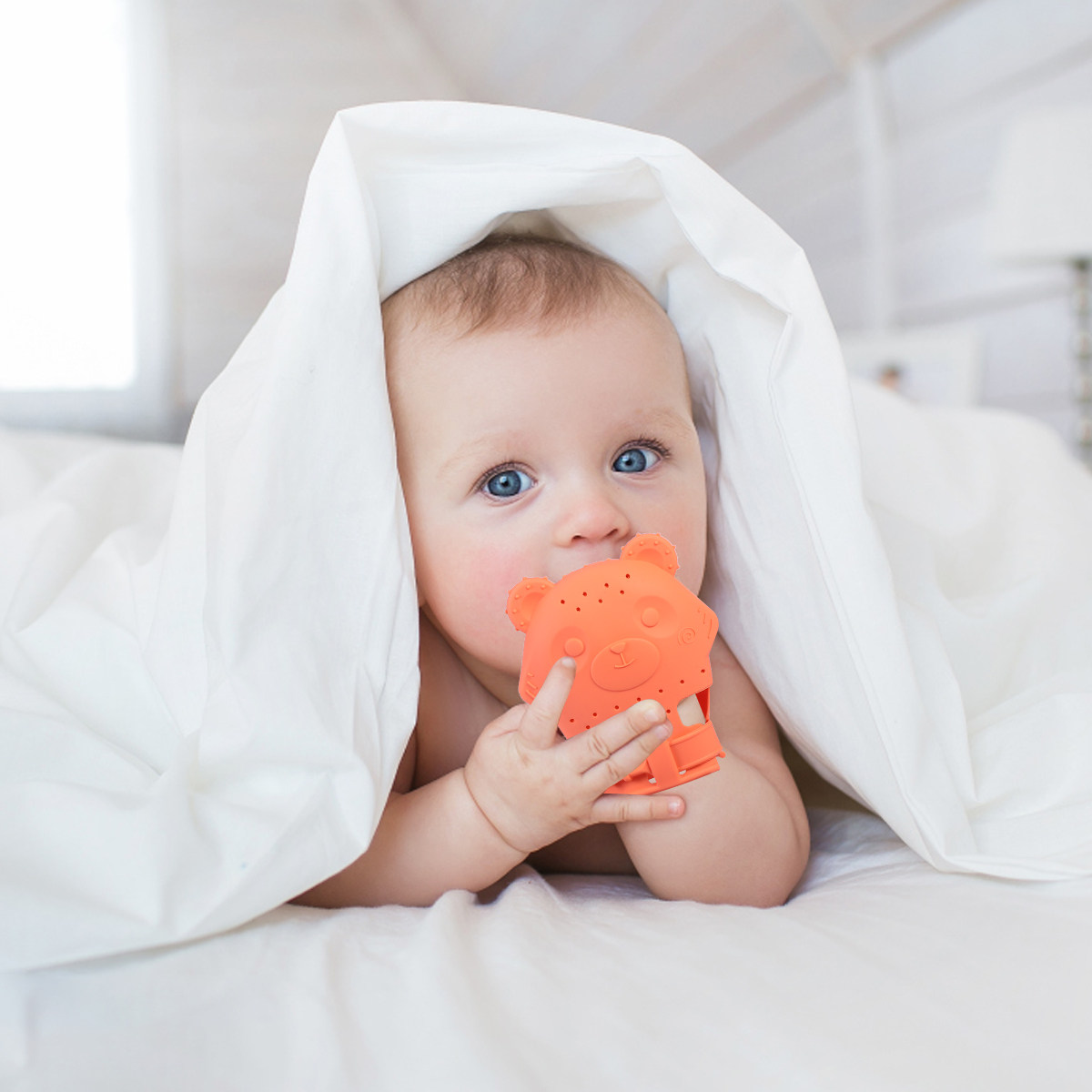Safe Teether Glove Safe Teethi - đánh giá và giá Teething Mitten Baby