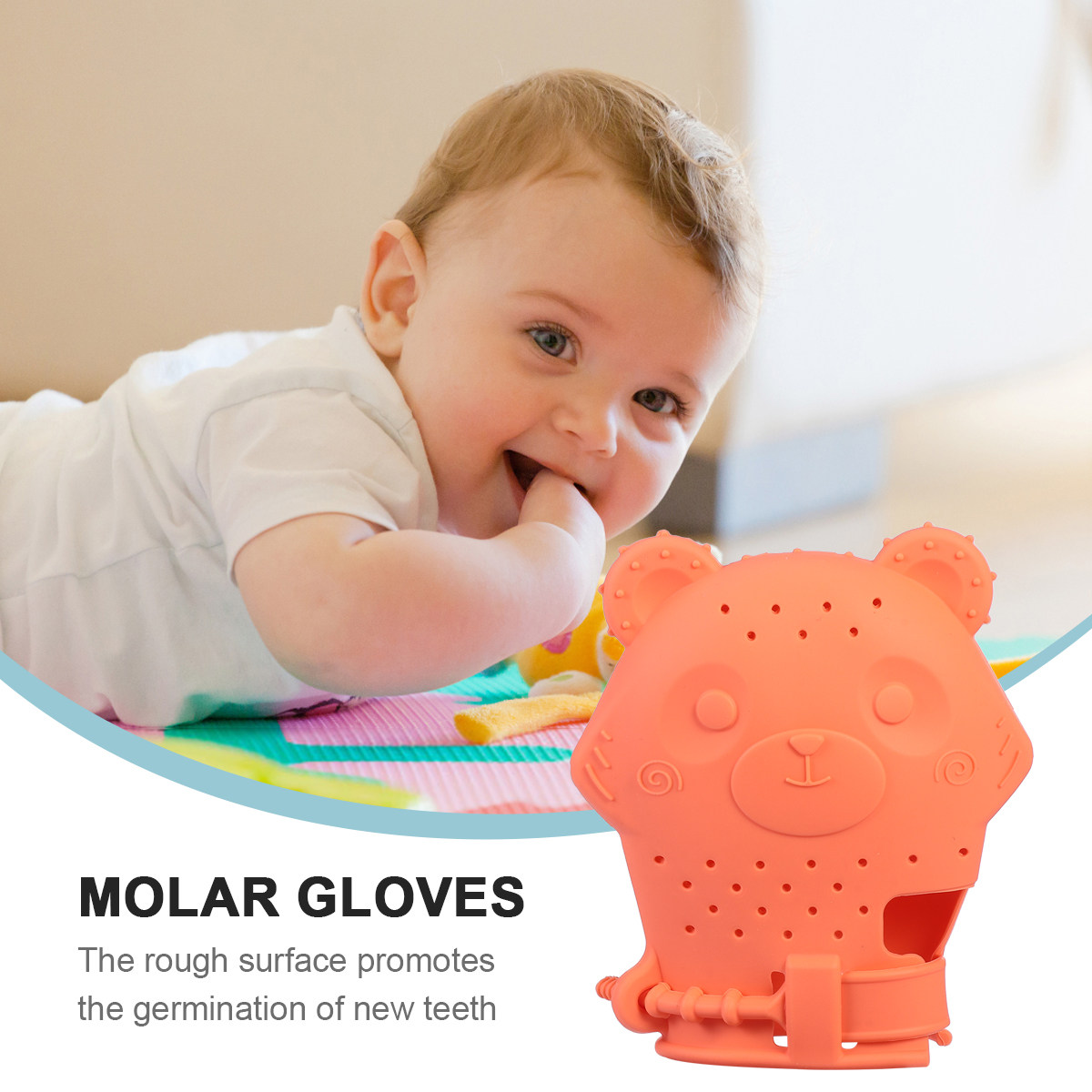 Safe Teether Glove Safe Teethi - đánh giá và giá Teething Mitten Baby