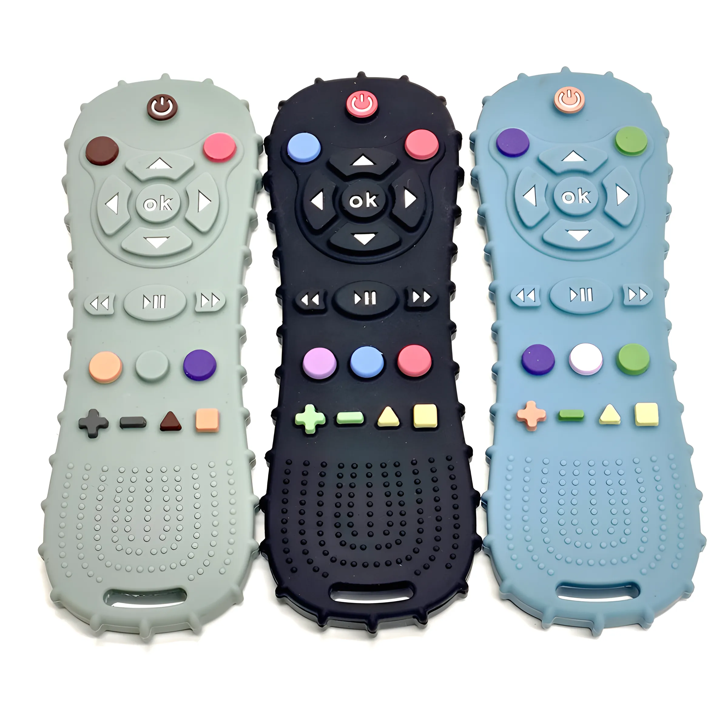 1/3PCS Baby Remote Control Tee - đánh giá và giá Teething Mitten Baby
