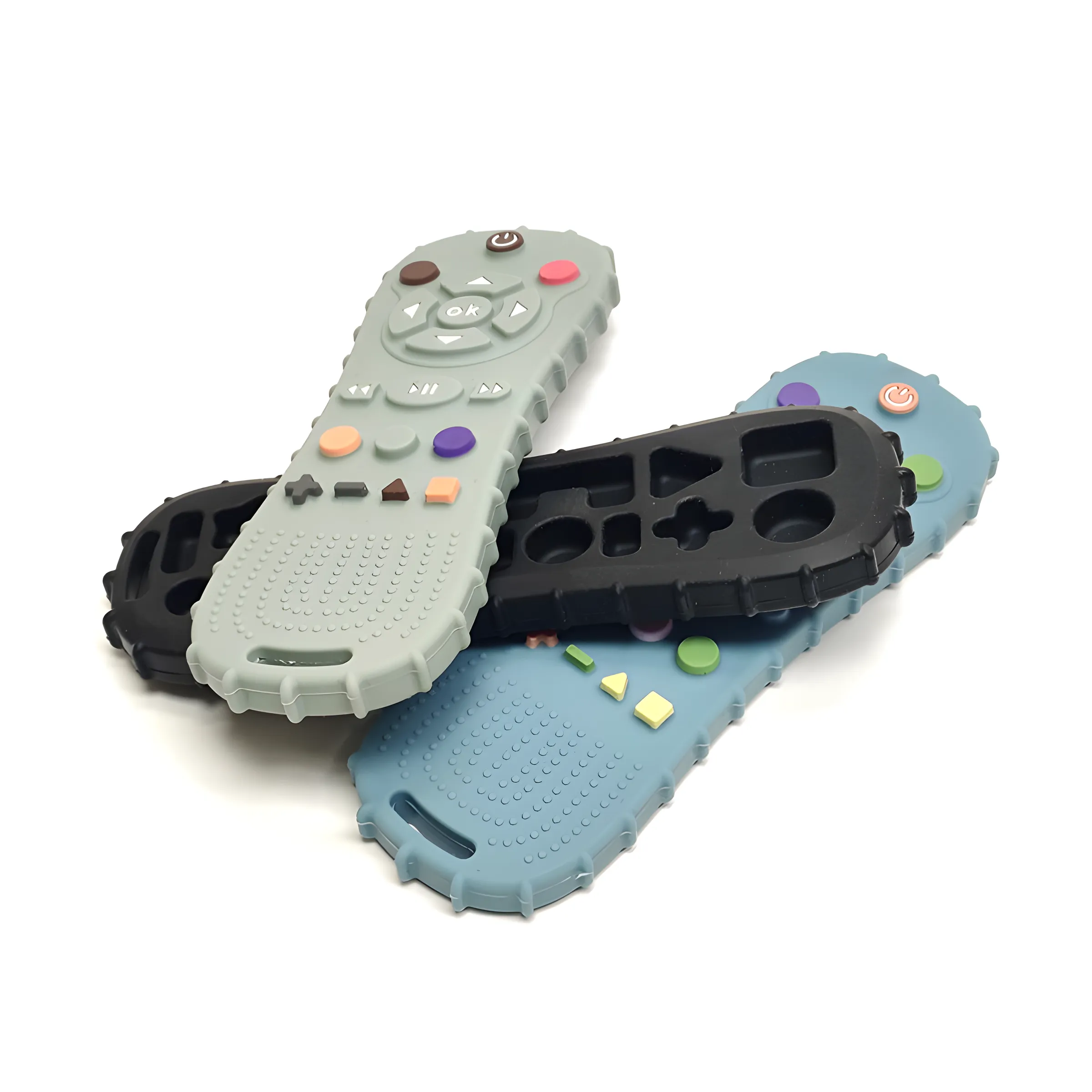 1/3PCS Baby Remote Control Tee - đánh giá và giá Teething Mitten Baby