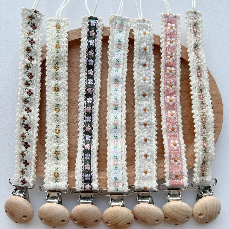 Lace Pacifier Clip Chain for N - đánh giá và giá Baby Products Newborn