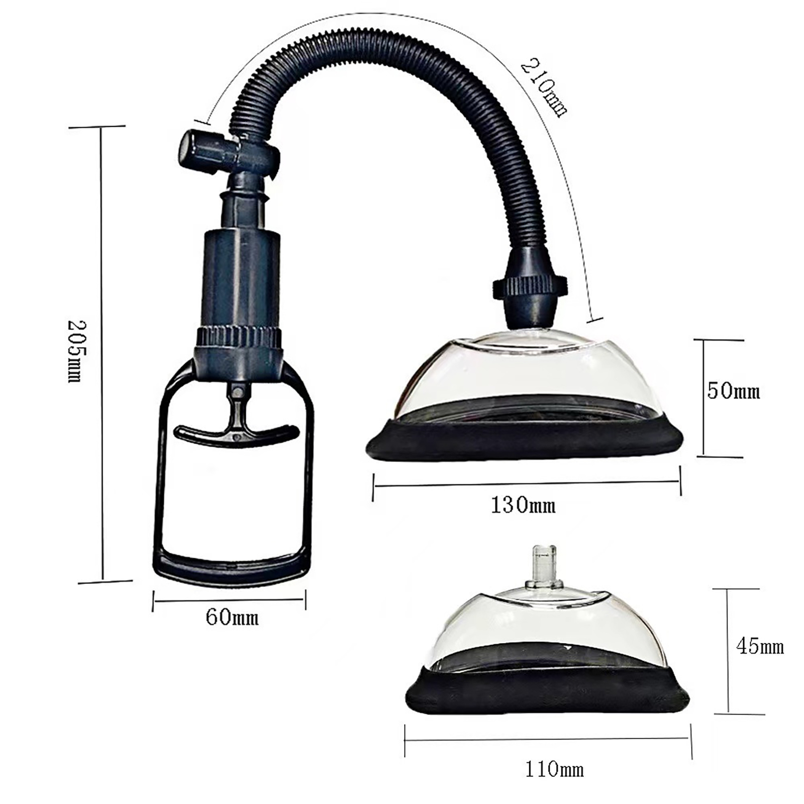 Manual Vagina Pump Female Brea - đánh giá và giá Breast Pump