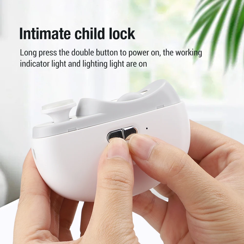 Electric Nail Clipper Grinding - đánh giá và giá Baby Nail Trimmer Electric